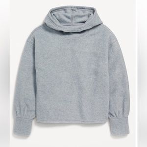 NWT Girls Micro fleece Pullover Hoodie